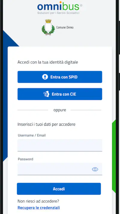 Omnibus® Servizi Scolastici screenshot 1