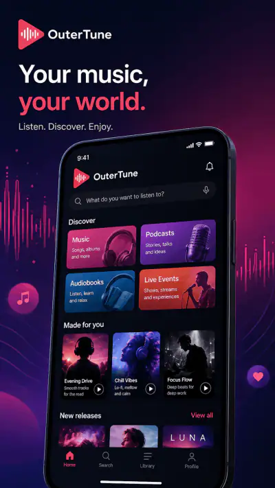 OuterTune Music Player screenshot 1