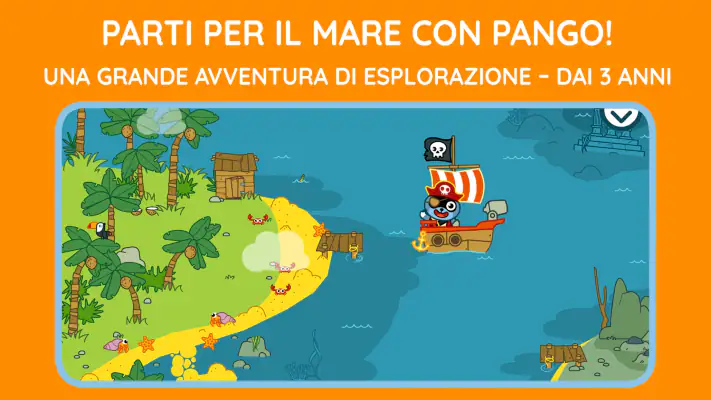 Pango Pirata: Caccia al Tesoro screenshot 1