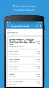 Parcels Ricerca Spedizioni SDA screenshot