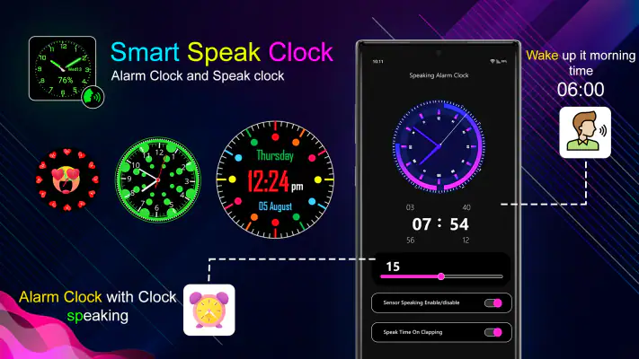 Parla Orologio Smart Watch AOD screenshot 1