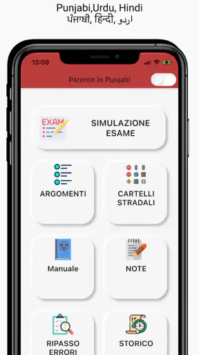 Patente in Punjabi Hindi Urdu screenshot 1