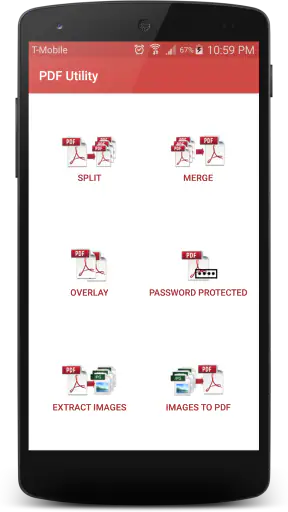 PDF Utility screenshot 1