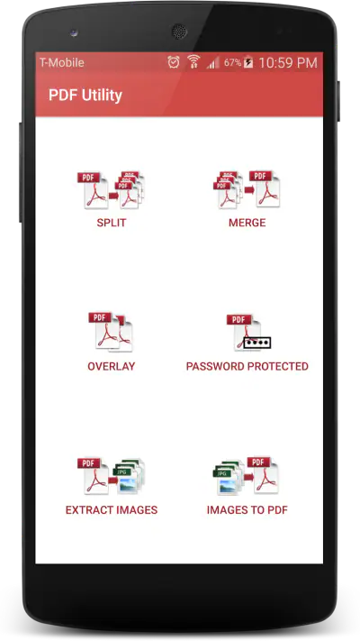 PDF Utility screenshot 1