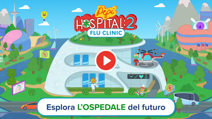 Pepi Hospital 2: Flu Clinic screenshot 1
