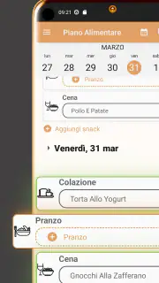 Piano Alimentare & Ricette screenshot 1