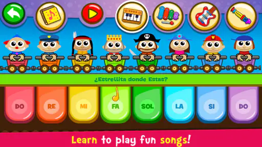 Pianoforte per bambini Musica screenshot