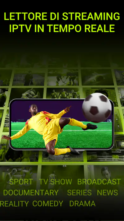 Playlist IPTV - M3U TV Diretta screenshot 1