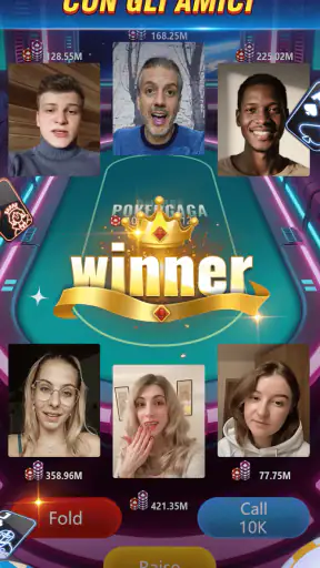 PokerGaga: Poker Texas Holdem screenshot 1