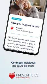 Preventicus Heartbeats screenshot