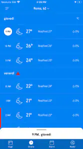 Previsioni Meteo : AccuWeather screenshot