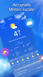 Previsioni meteo locali screenshot