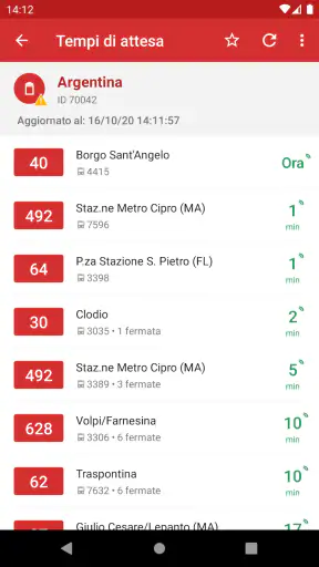 Probus Roma AutoBus|Orari|Atac screenshot 1