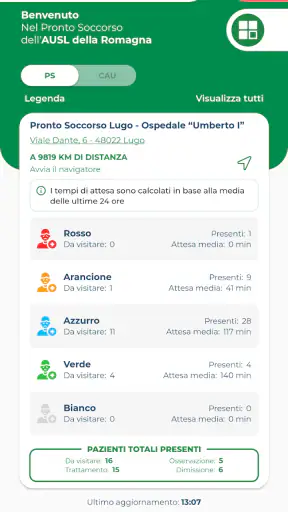 Pronto Soccorso Romagna screenshot 1
