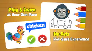 Puzzle per bambini - animale screenshot 1