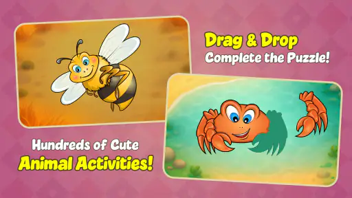 Puzzle per bambini - animale screenshot 2