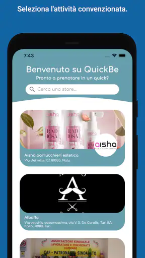 QuickBe screenshot 1