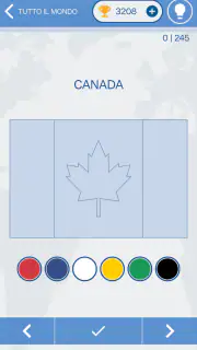 Quiz sulle bandiere del mondo screenshot 2