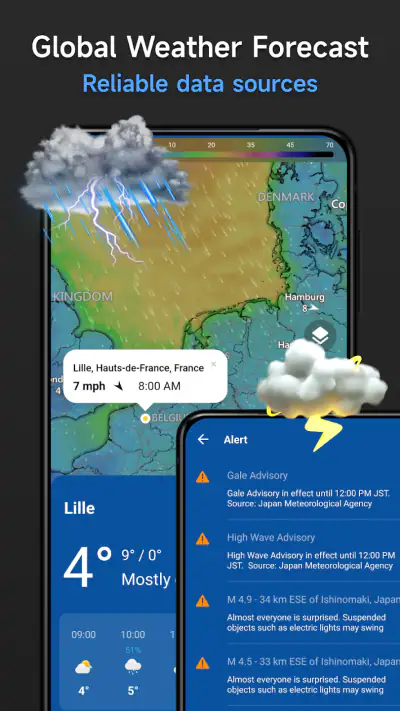 Radar meteo in tempo reale screenshot 1