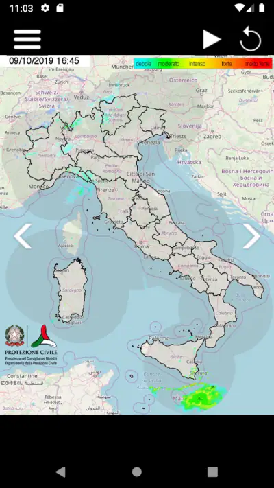 Radar Meteo Italia screenshot 1