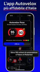 Radarbot: Rilevatore Autovelox screenshot