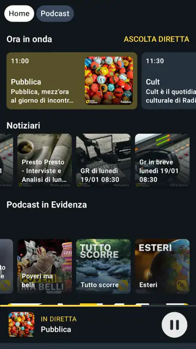 Radio Popolare screenshot 1