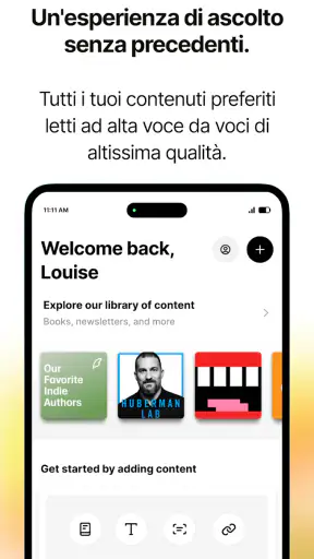ElevenReader screenshot 1