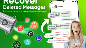 Recover Deleted Messages Data screenshot 1