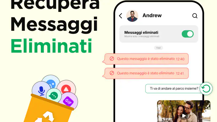 Recupero Messaggi Cancellati screenshot 1