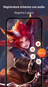Registratore dello schermo screenshot