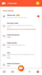 Registratore dello schermo screenshot