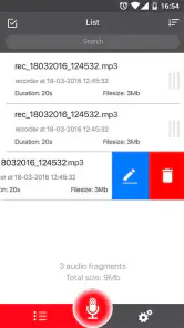 Registratore Vocale screenshot