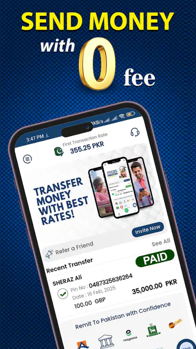 Remit Home: Send Money Online screenshot 1