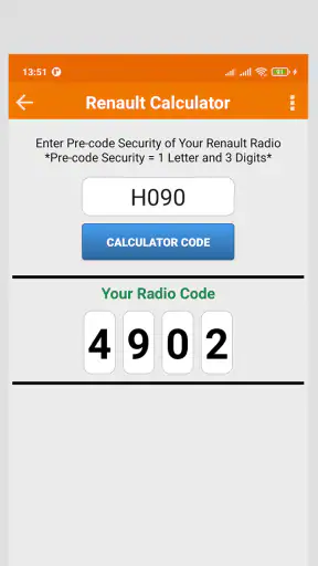 Renault Codice Radio screenshot 1