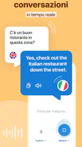 Reverso Traduttore, Dizionario screenshot