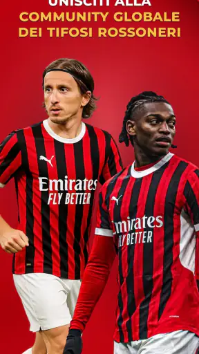 Rossoneri Live – App del Milan screenshot 1