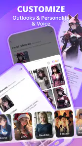 Rosytalk: AI Character Chat screenshot