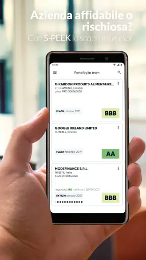 s-peek - Credit report screenshot 1