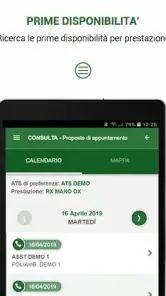 SALUTILE Prenotazioni screenshot