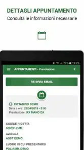 SALUTILE Prenotazioni screenshot