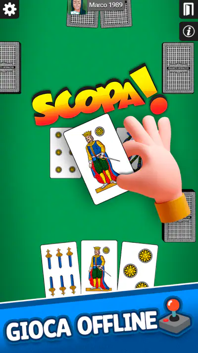 Scopa Più - Giochi di Carte screenshot 1