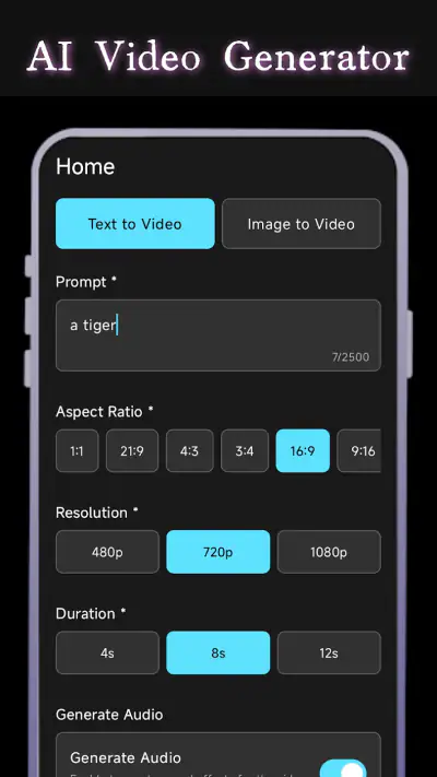 SeHi AI: Video with Sounds screenshot 1