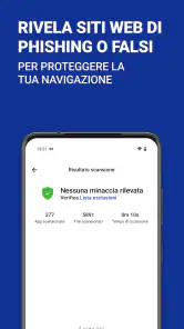 Sicurezza mobile Malwarebytes screenshot