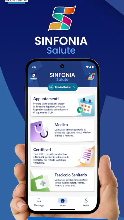 SINFONIA Salute screenshot 1