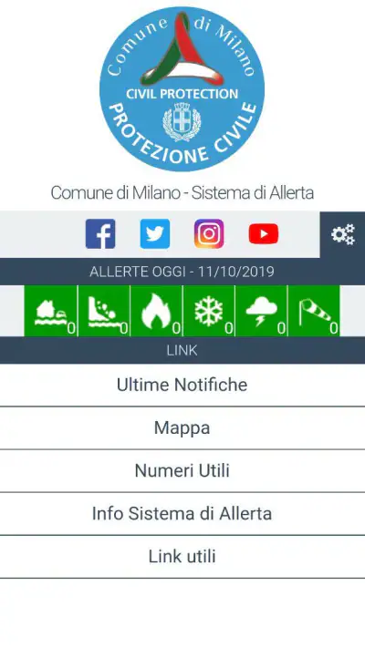 Sistema di Allerta Protezione  screenshot 1