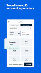 Skyscanner: voli, hotel, auto screenshot