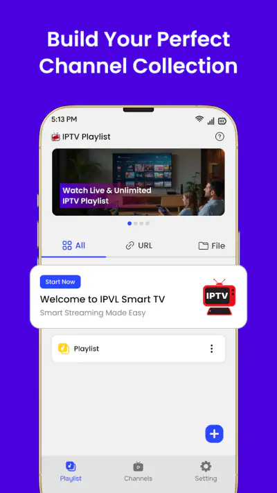Smart IPTV: Online - Live screenshot 1