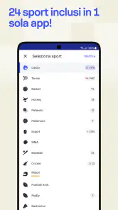 Sofascore: Risultati diretta screenshot