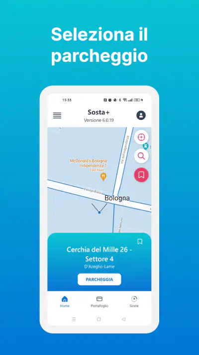 Sosta+ screenshot 1