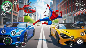 Spider Rope Hero Rescue City screenshot 1